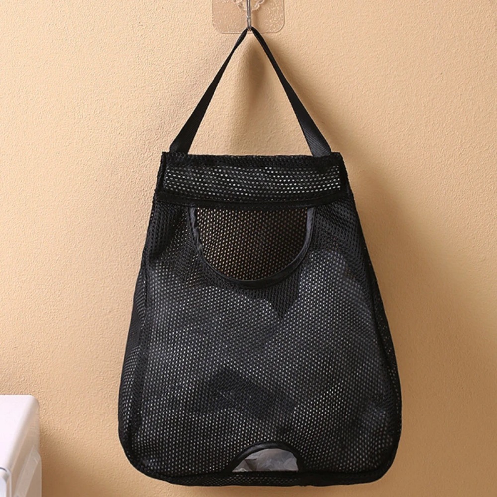 Kitchen Baking Tins - Wall Hanging Mesh Plastic Bag Organizer