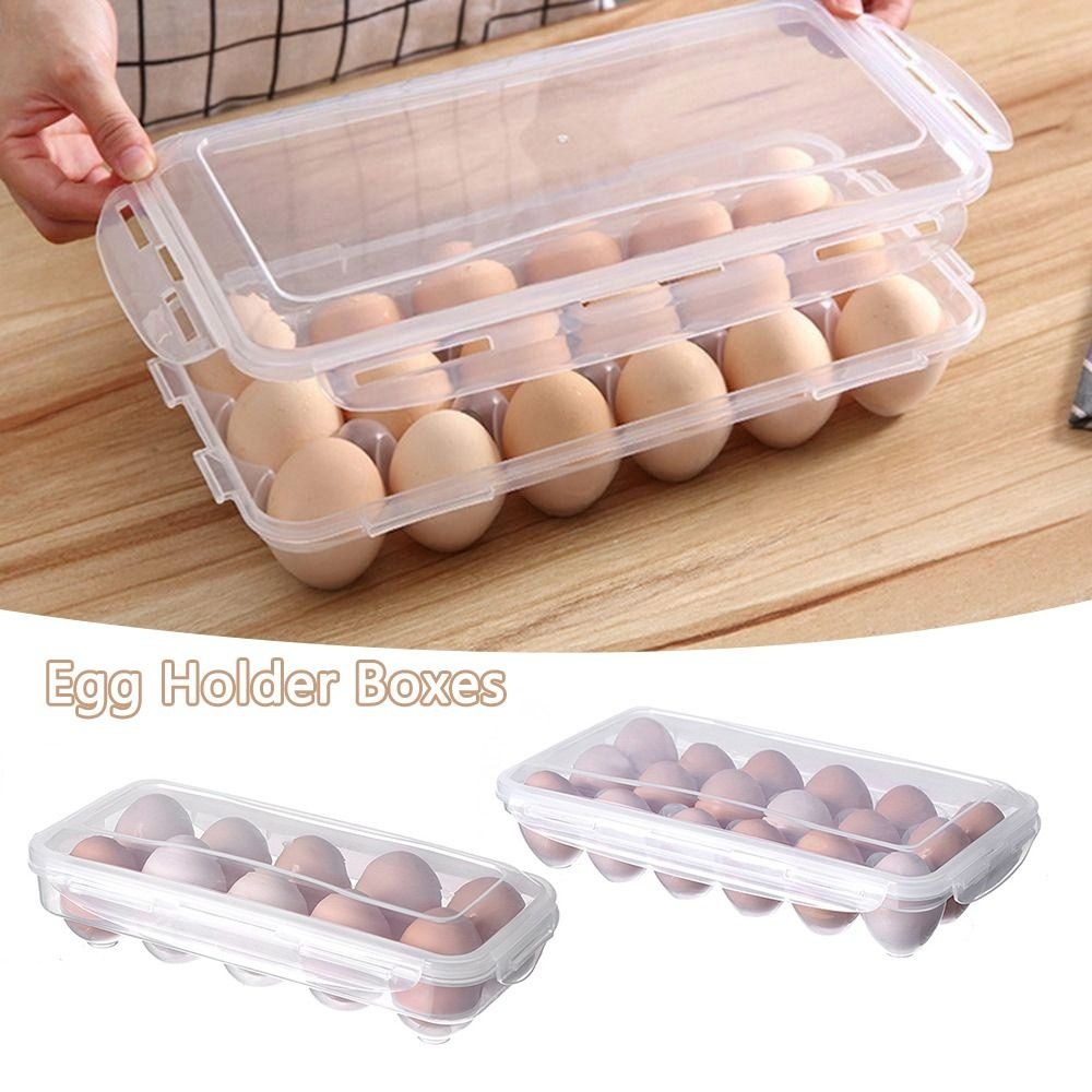 Kitchen Baking Tins - with Lid Egg Storage Box Portable