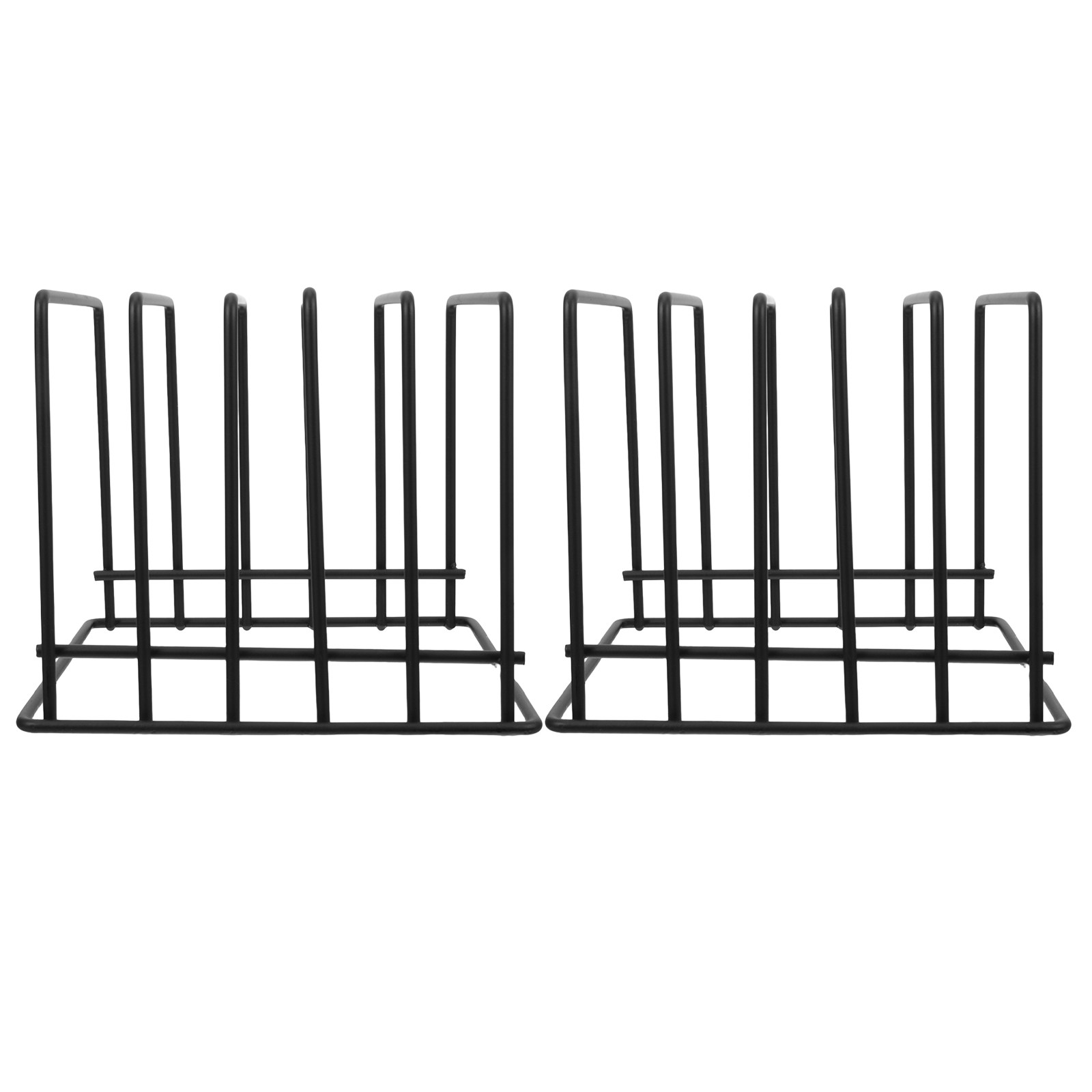 Kitchen Baking Sheet Organizer - 2Pcs Multi Functional Cutting Board Storage