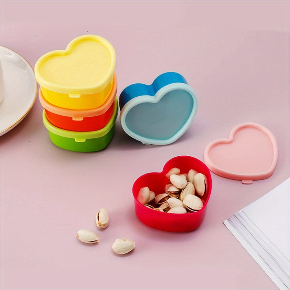 Kitchen Baking Tins - 5PCS Mini Lunch Box Condiment Storage