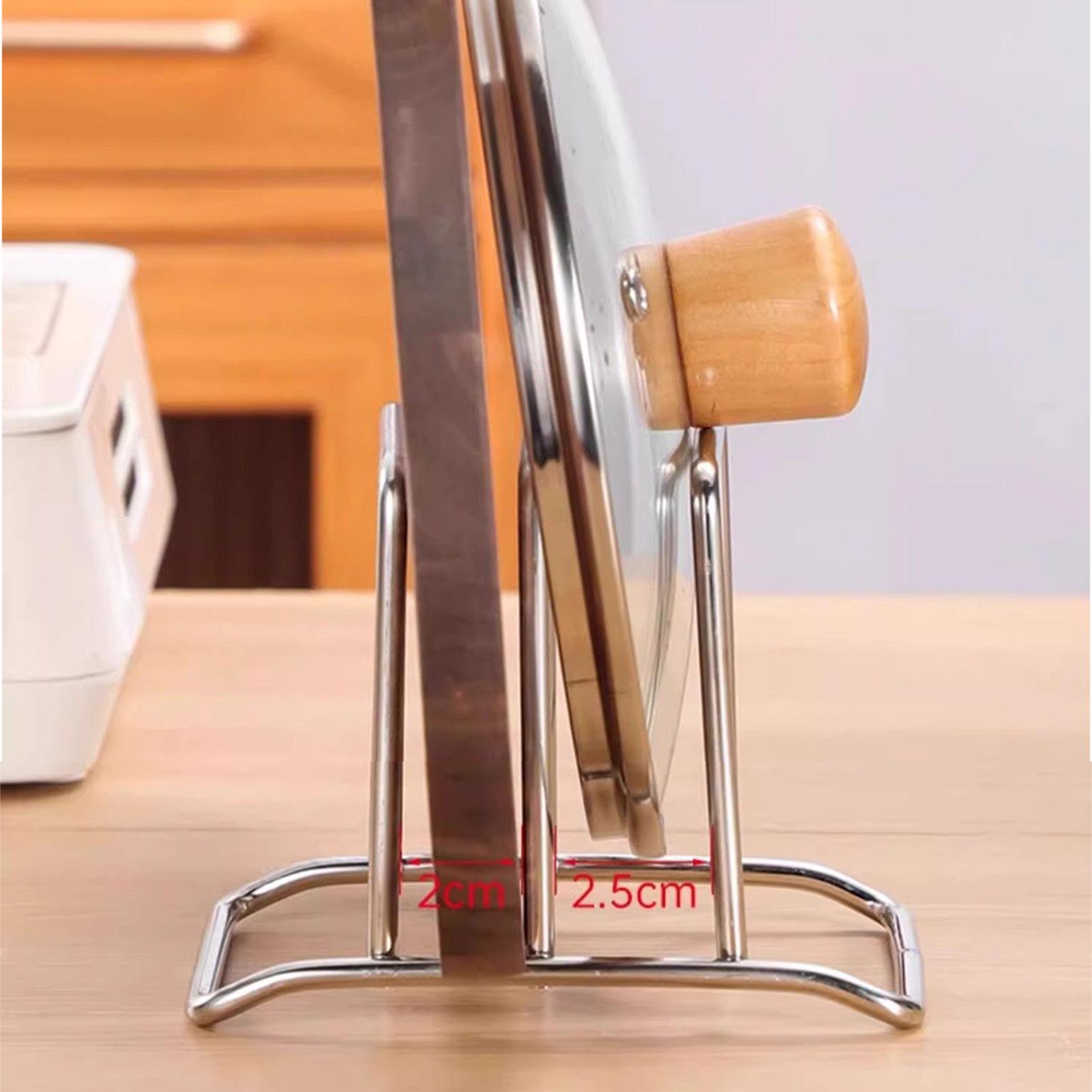 Cutting Board Holder Stainless - đánh giá và giá Kitchen Baking Sheet Organizer