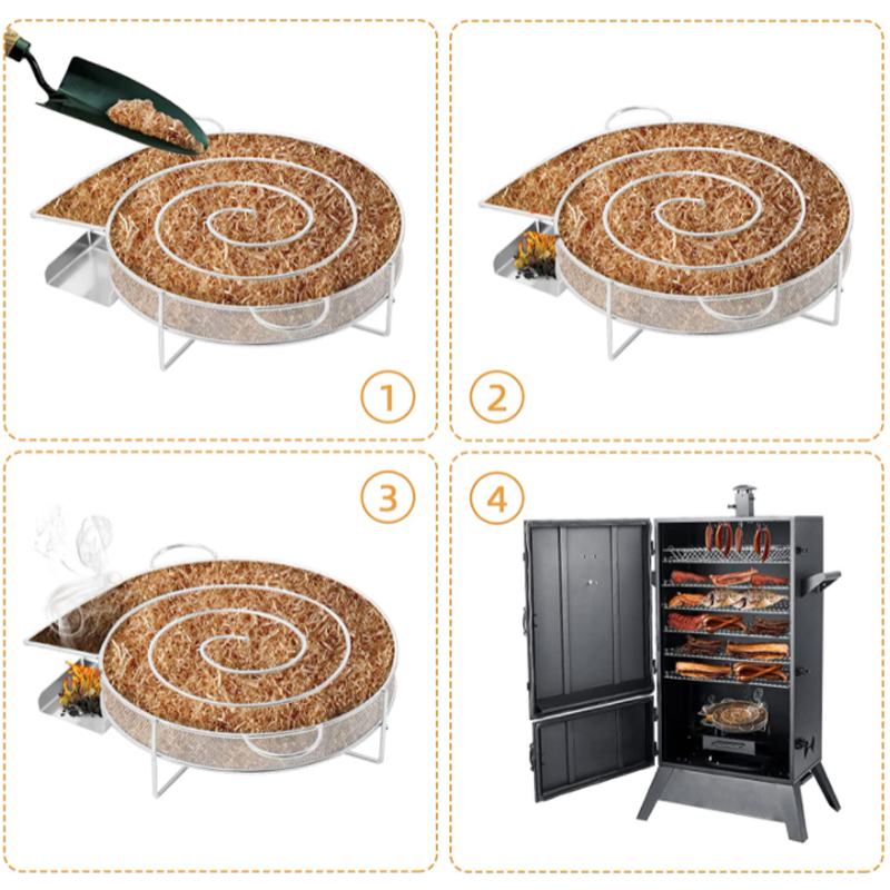 Cold Smoke Generator BBQ Acces - đánh giá và giá Kitchen Baking Tray Organiser