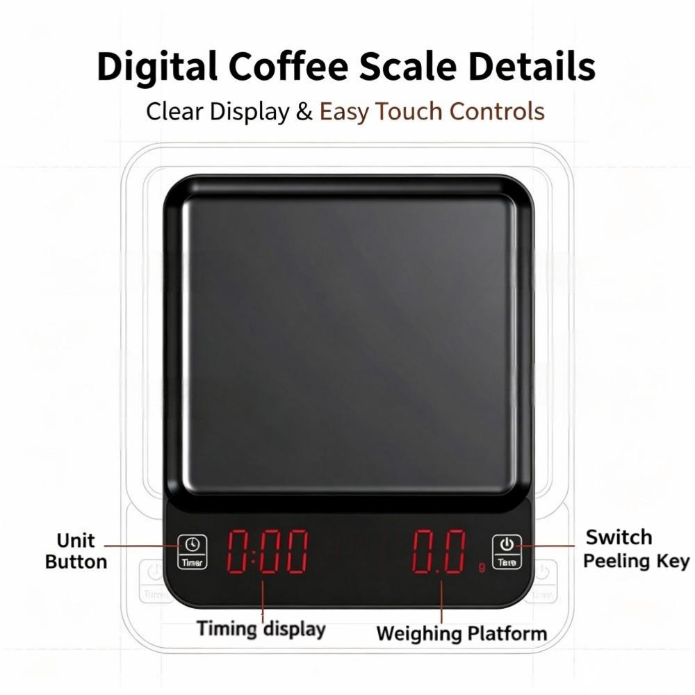 3kg/0.1g High Precision Digita - đánh giá và giá Kitchen Scale Precise