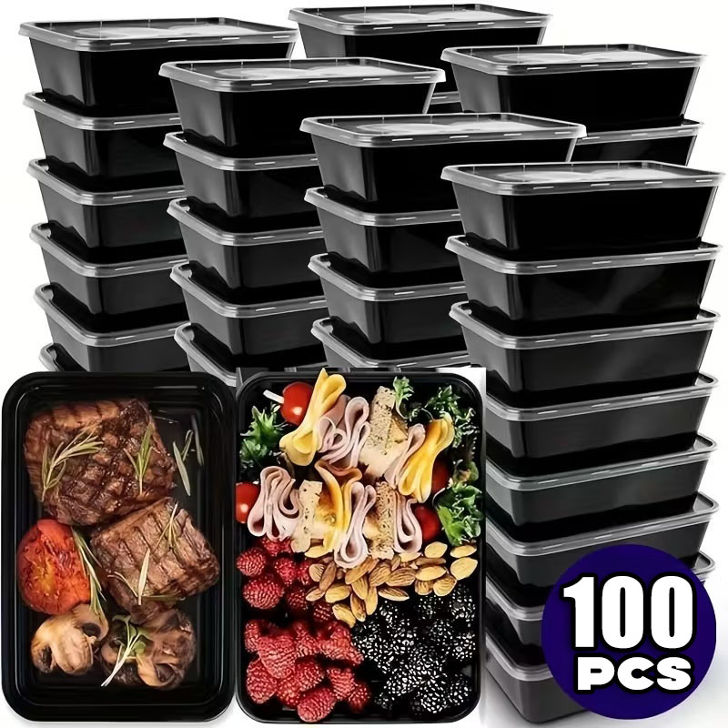 1-100pcs Black Disposable Food - đánh giá và giá Kitchen Baking Tins