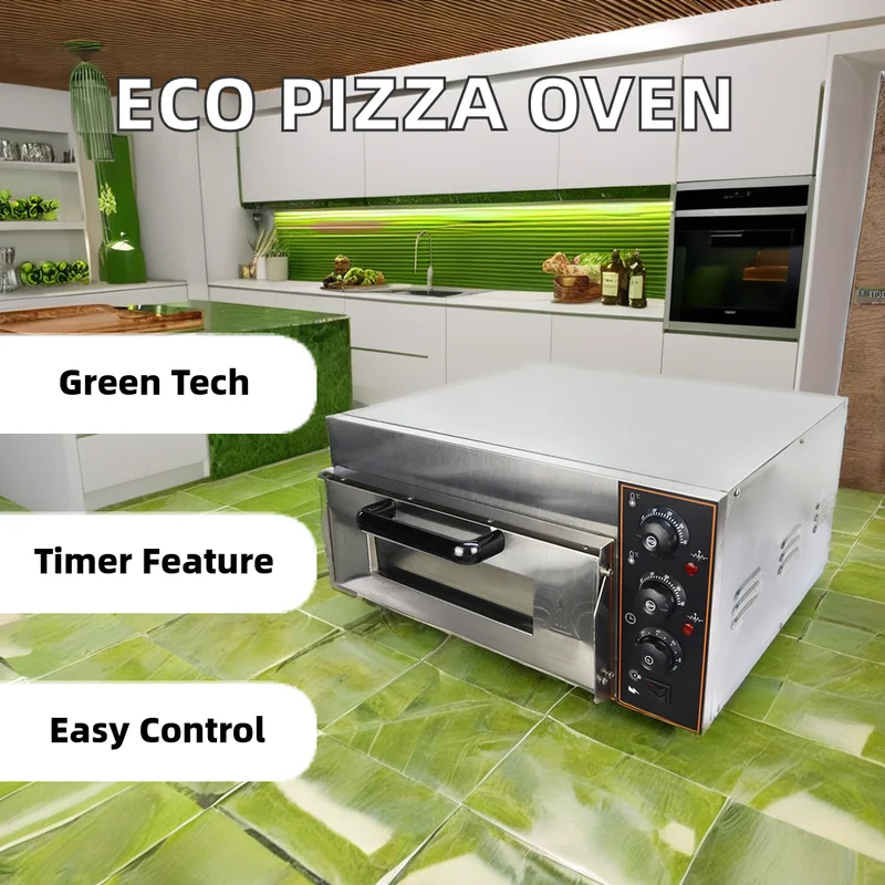 Stainless Steel Single Deck Pi - đánh giá và giá Commercial Kitchen Baking Equipment