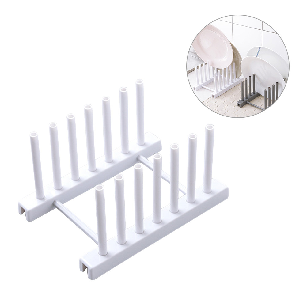 White Plastic Dish Rack Kitche - đánh giá và giá Kitchen Baking Sheet Organizer