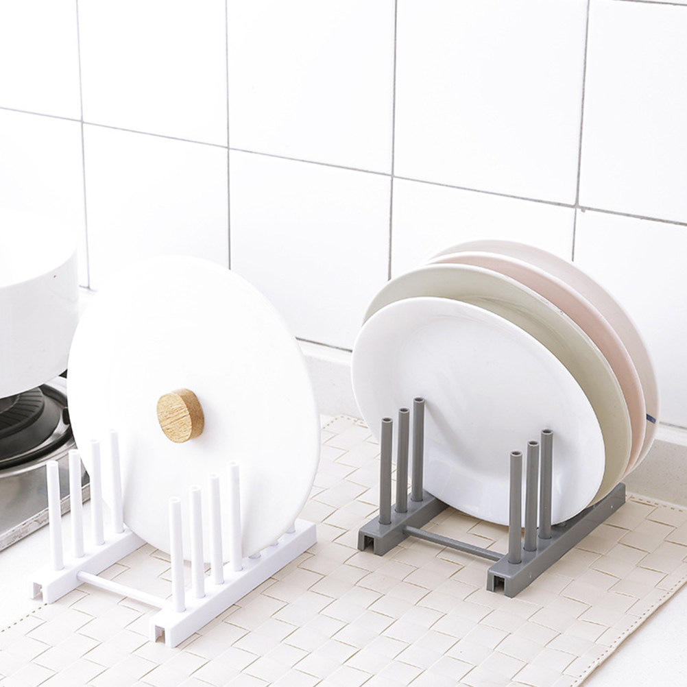 White Plastic Dish Rack Kitche - đánh giá và giá Kitchen Baking Sheet Organizer