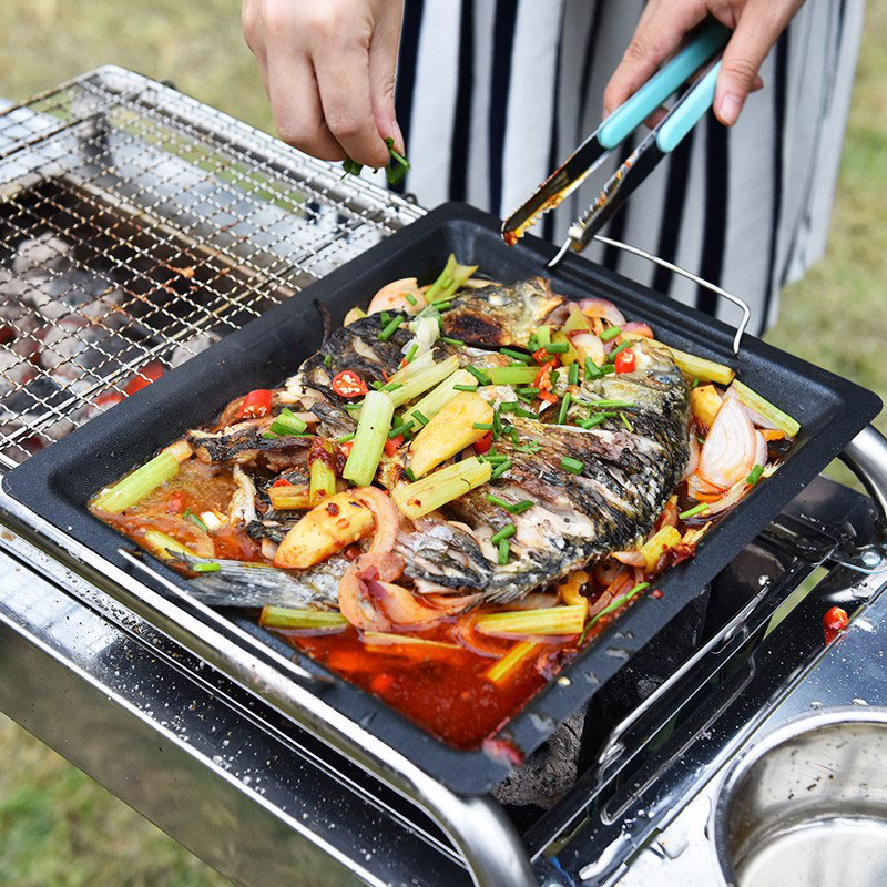 Outdoors Thick Square Grill Pa - đánh giá và giá Kitchen Baking Tray Organiser