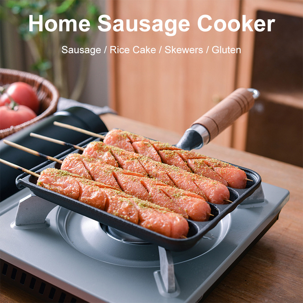 Cast Iron Pre-Seasoned Pot Non - đánh giá và giá Kitchen Baking Tray Organiser