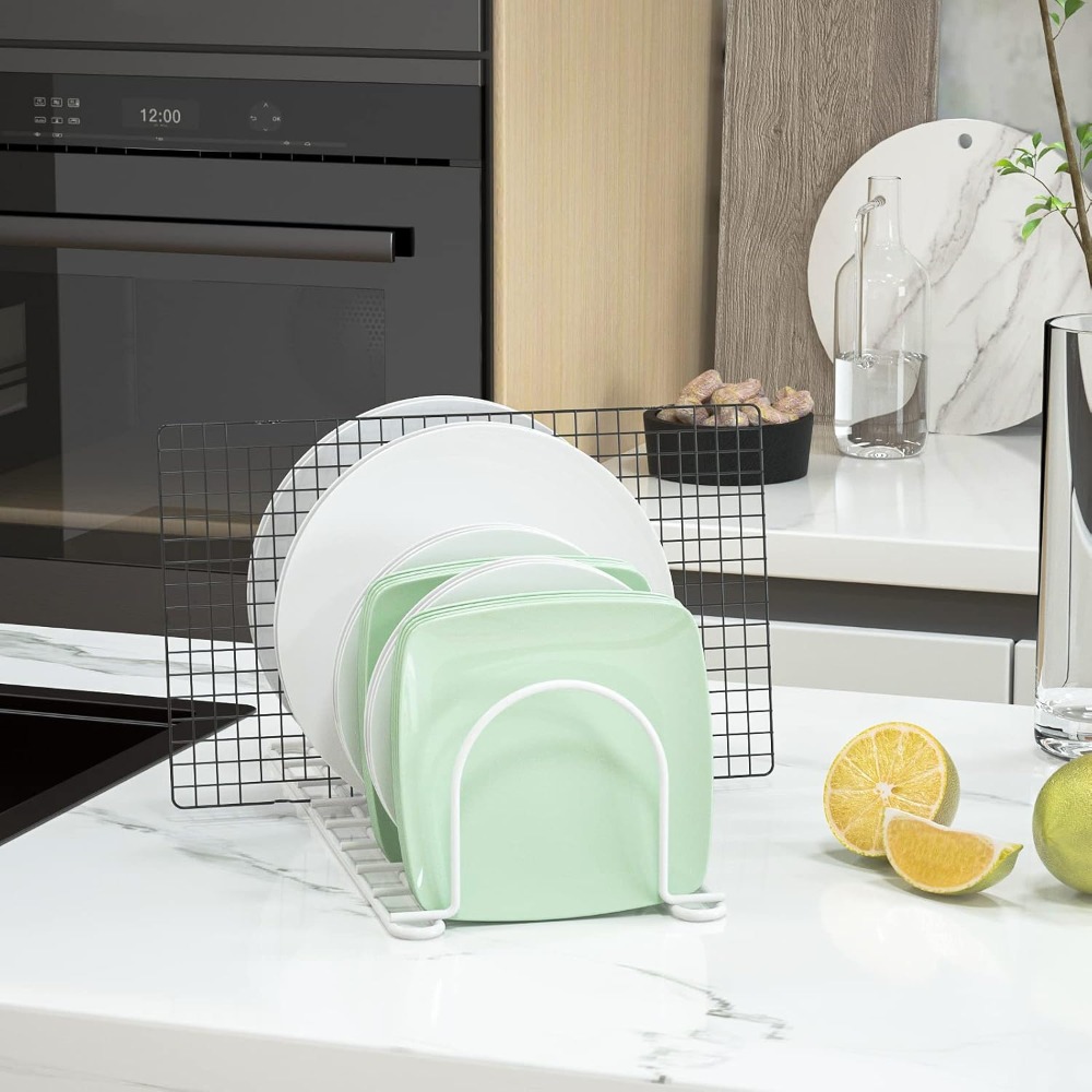 Vertical Dish Organizer for Ca - đánh giá và giá Kitchen Baking Sheet Organizer
