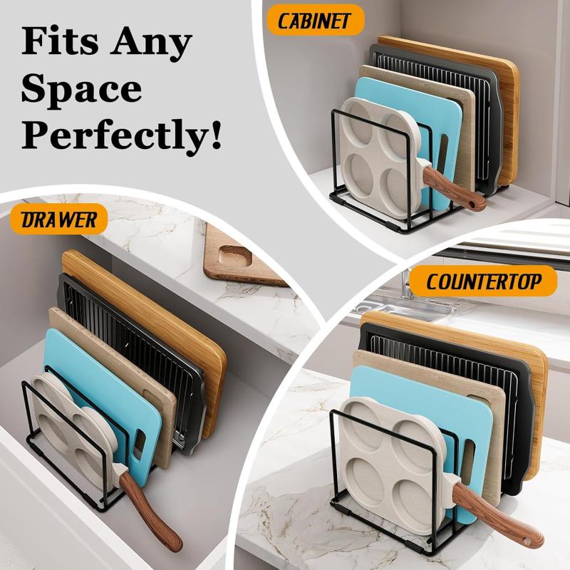 Anti-slip Feet Organizer Bakin - đánh giá và giá Kitchen Baking Tray Organiser