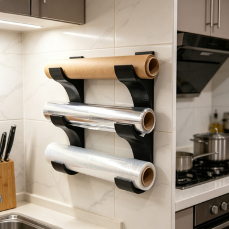 Three Layer Wall Mount Plastic - đánh giá và giá Kitchen Baking Sheet Organizer