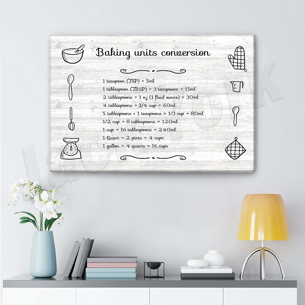 Baking prints, cooking and bak - đánh giá và giá Kitchen Baking Wall Art