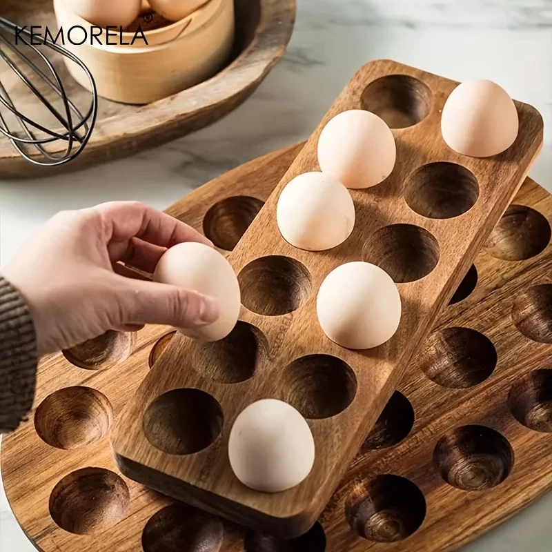 KEMORELA 1PCS Modern Wooden Eg - đánh giá và giá Kitchen Baking Tray Organiser