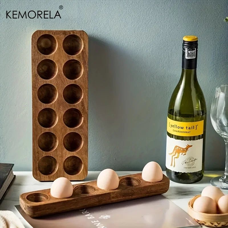 KEMORELA 1PCS Modern Wooden Eg - đánh giá và giá Kitchen Baking Tray Organiser