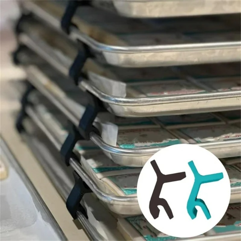 Stackable Cookie Sheet Organiz - đánh giá và giá Kitchen Baking Sheet Organizer