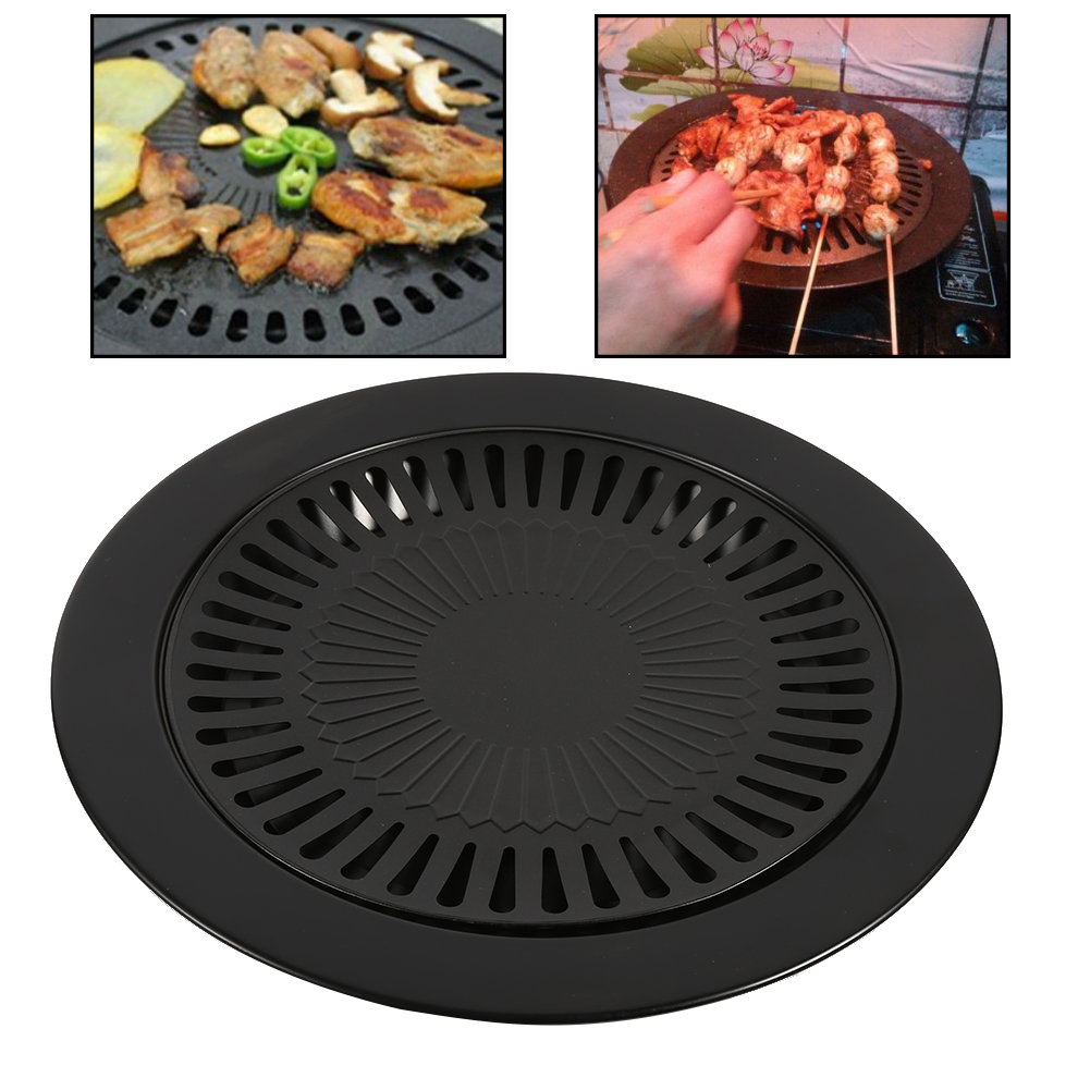 Smokeless Barbecue Grill Pan G - đánh giá và giá Kitchen Baking Tray Organiser