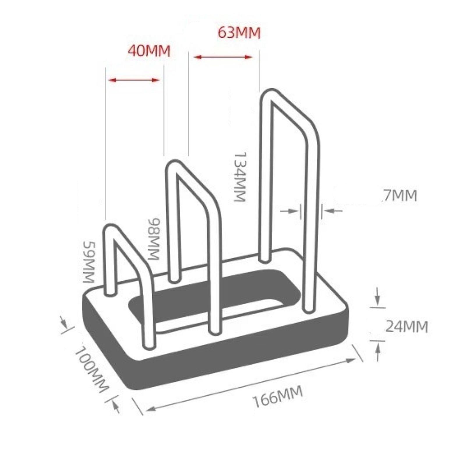 Cutting Board Rack Pot Lid Rac - đánh giá và giá Kitchen Baking Sheet Organizer