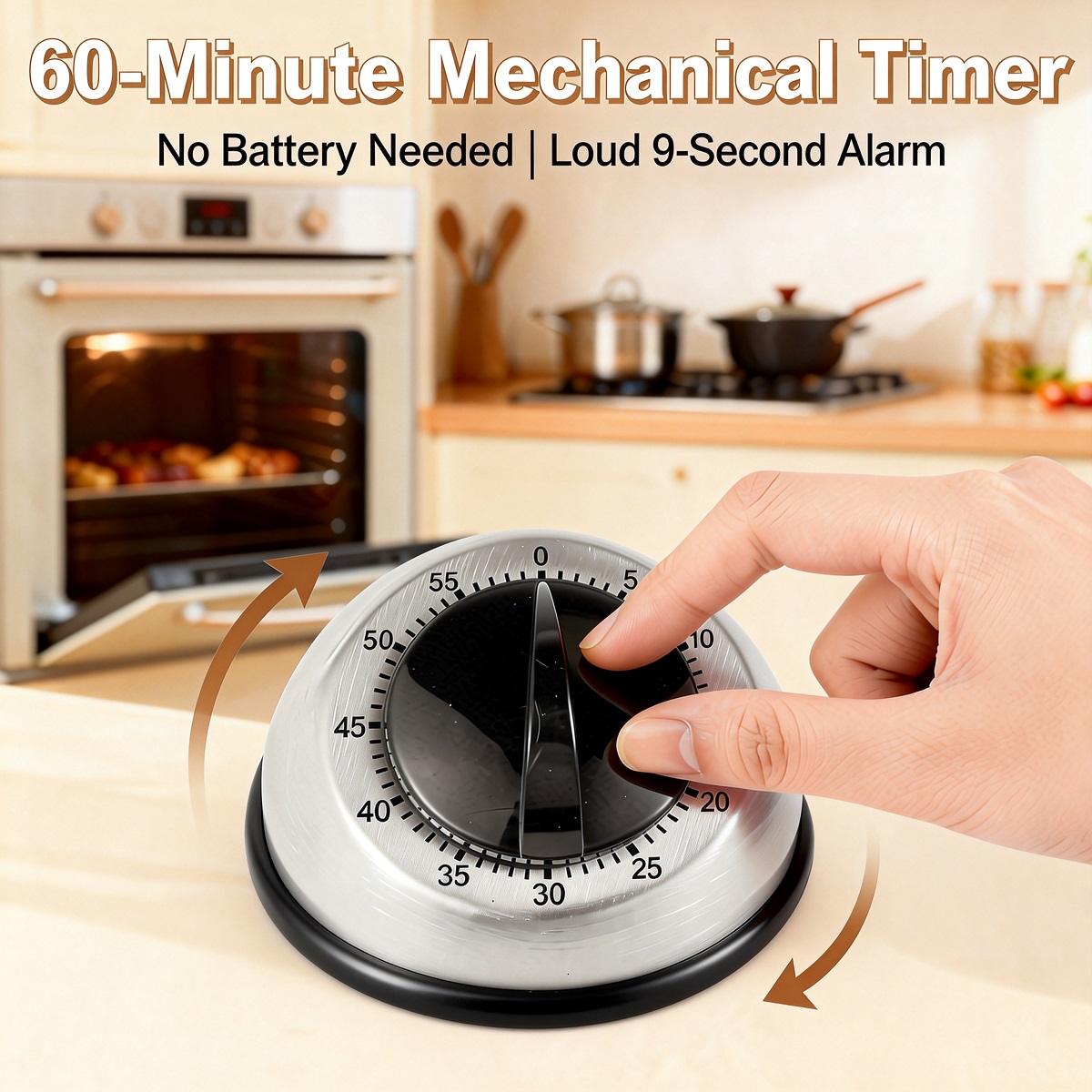 Stainless Steel 60 Minute Wind - đánh giá và giá Kitchen Up
