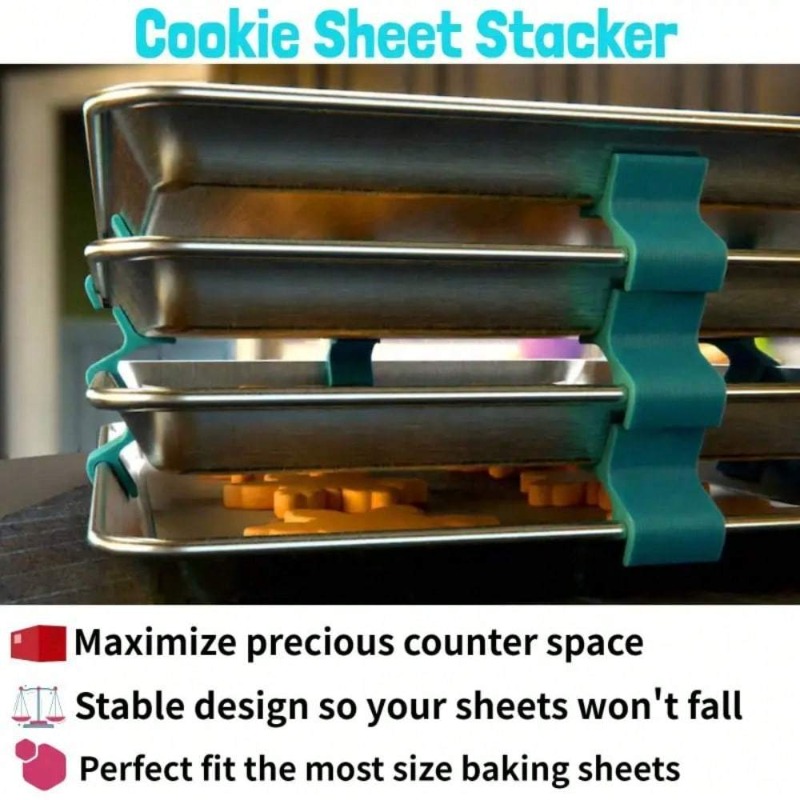Stackabl Baking Sheet Organize - đánh giá và giá Kitchen Baking Sheet Organizer