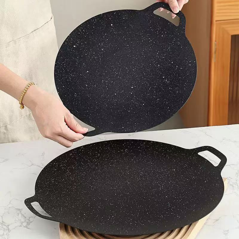 Thin Korean Grill Pan,Round BB - đánh giá và giá Kitchen Baking Tray Organiser
